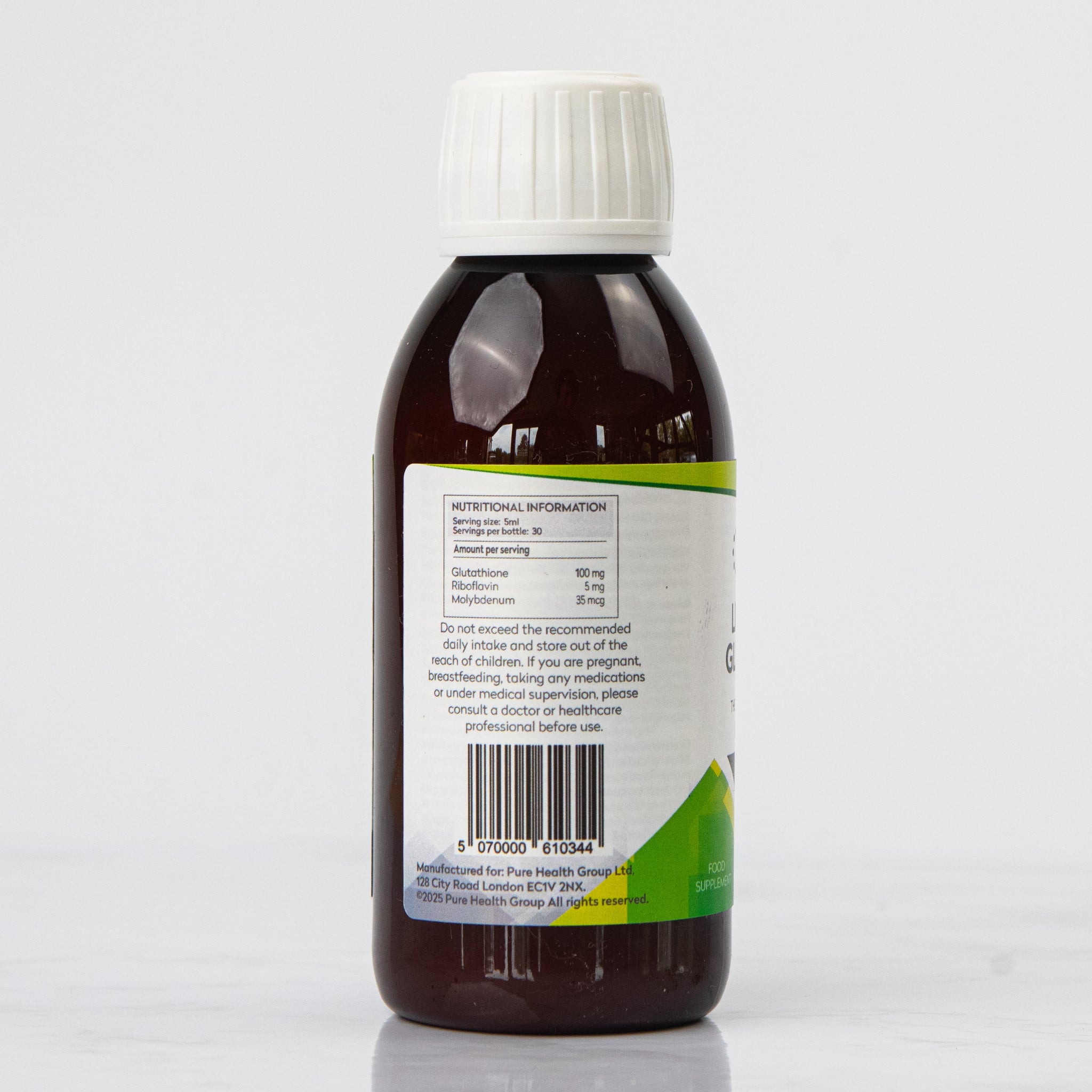 Liposomal Glutathione 150ML Bottle Pure Health Liposomal Glutathione 150ML Bottle Pure Health