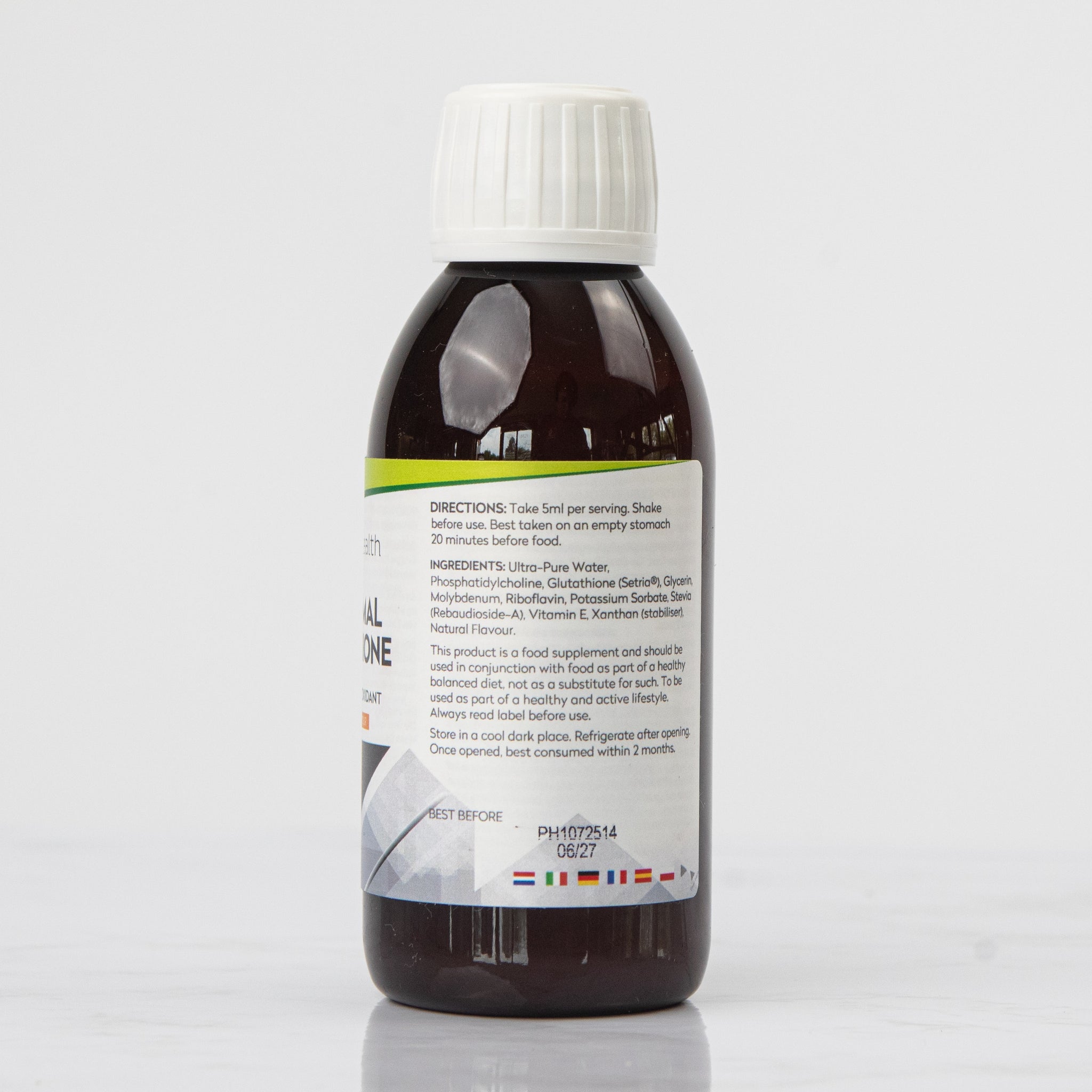 Liposomal Glutathione 150ML Bottle Pure Health Liposomal Glutathione 150ML Bottle Pure Health